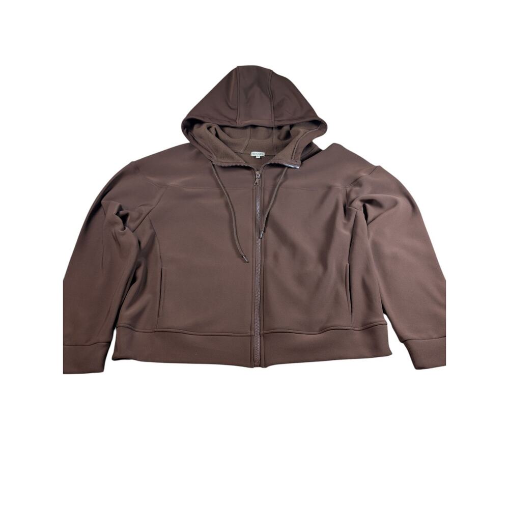 NWT Vital Life Activewear Zip Up Crop Hoodie Women's Size 3XL